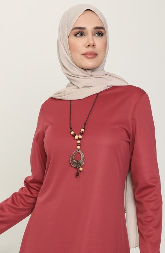 Robe Hijab Rose Pâle 1958-01