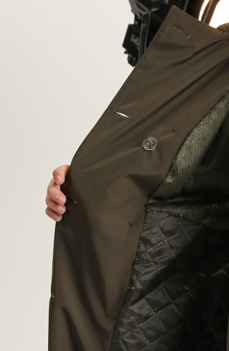 Khaki Trench Coats Models 1000-04