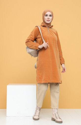 Dik Yaka Polar Tunik 9005-01 Hardal