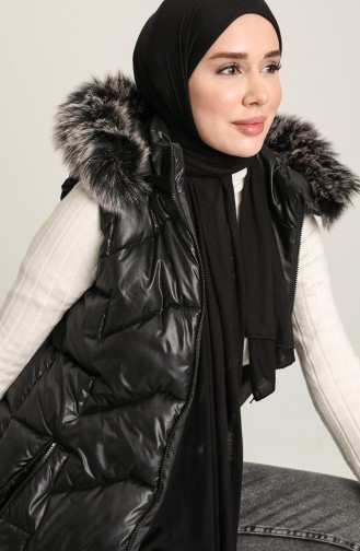 Gilet Sans Manches Noir 9595-01