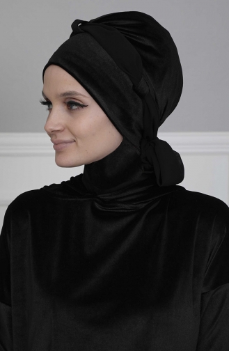 Black Ready to wear Turban 24-03