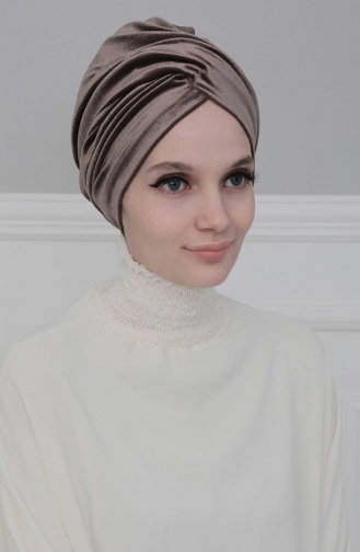 Mink Ready to wear Turban 9K-03