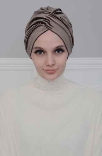 Mink Ready to wear Turban 9K-03