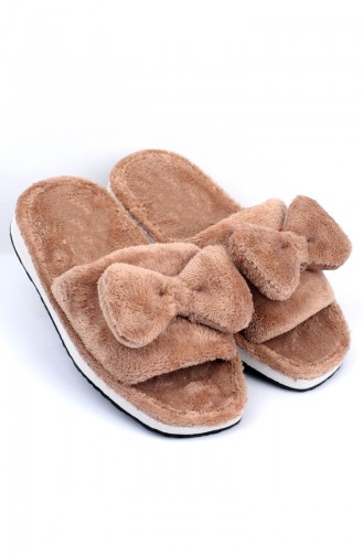 Mink Women`s House Slippers 7812-2