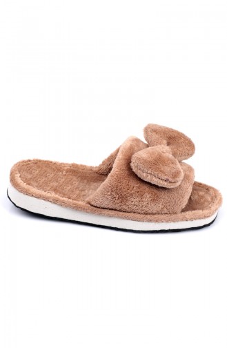 Mink Women`s House Slippers 7812-2