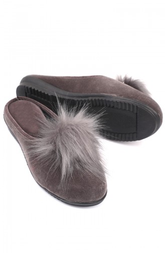 Gray Woman home slippers 7851-1