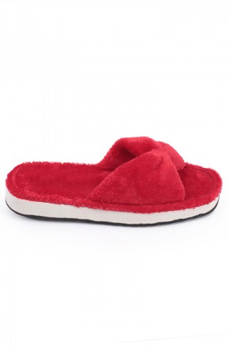 Red Woman home slippers 7864-4