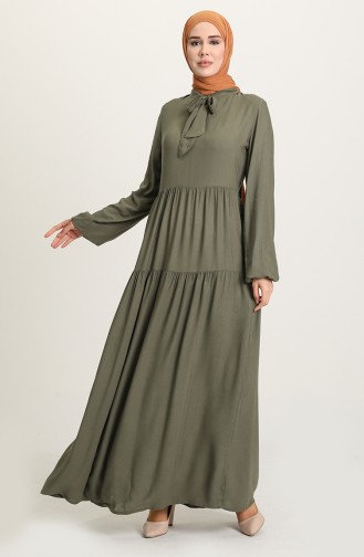 Khaki İslamitische Jurk 1681-01