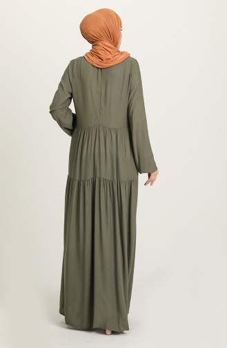 Robe Hijab Khaki 1681-01