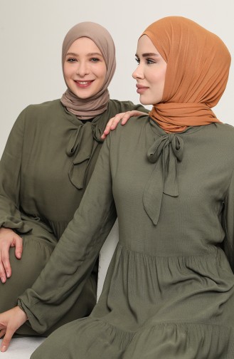 Robe Hijab Khaki 1681-01