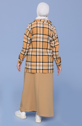 Camel Skirt 0152-14