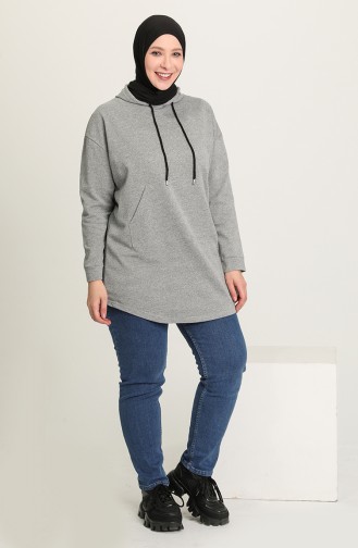 Rauchgrau Pulli 009053-05