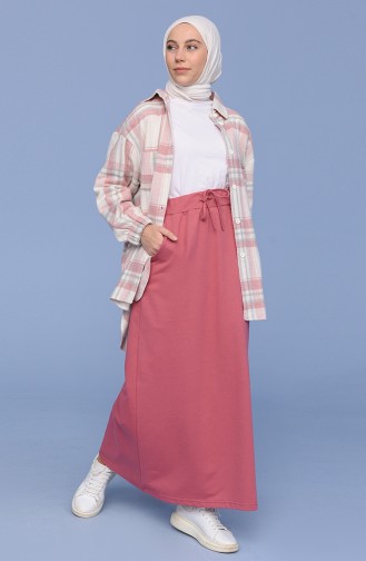 Dusty Rose Skirt 0152-22
