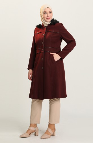 Plum Coat 0423-02