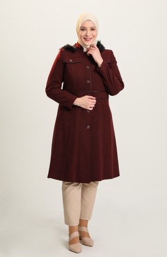 Plum Coat 0423-02