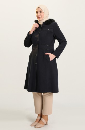 Navy Blue Coat 0423-03