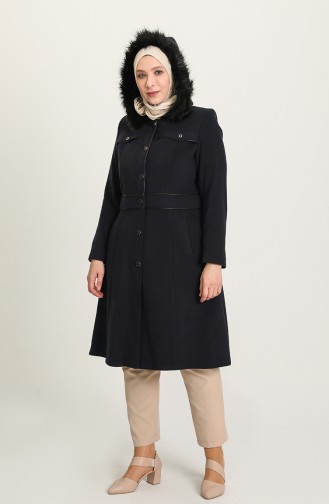 Navy Blue Coat 0423-03