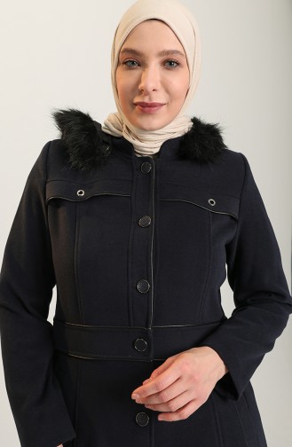 Navy Blue Coat 0423-03