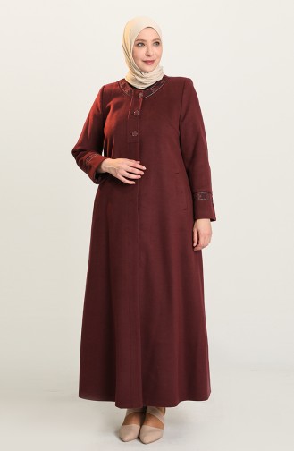 Plum Coat 0431-01