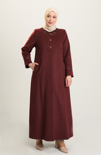 Plum Coat 0431-01