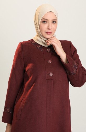 Plum Coat 0431-01