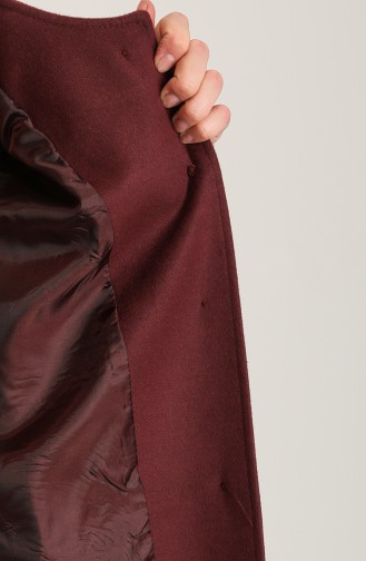Plum Coat 0431-01