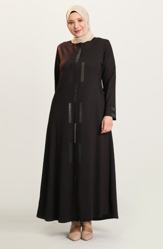 معطف فوقي برقوقي غامق 5037-04