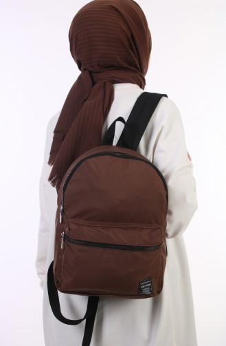 Brown Backpack 6015-07