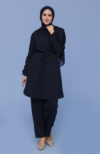 Navy Blue Suit 2656A-02