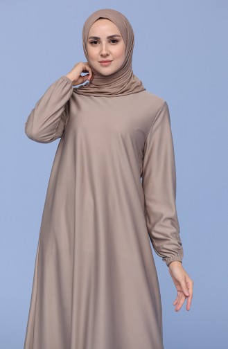 Mink Hijab Dress 1907-01