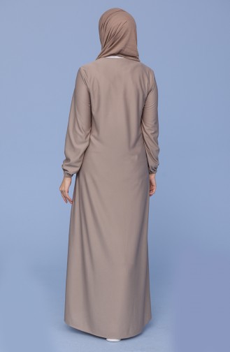 Mink Hijab Dress 1907-01