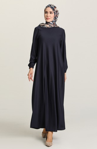 Robe Hijab Bleu Marine 1959-03