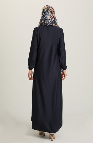 Robe Hijab Bleu Marine 1959-03