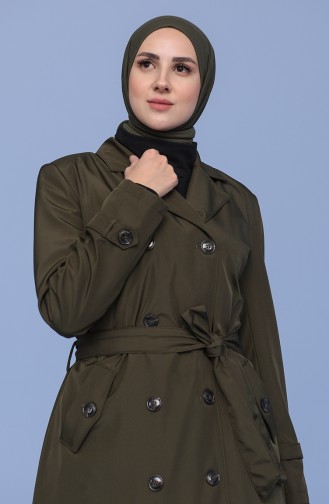 Khaki Trench Coats Models 1001-04