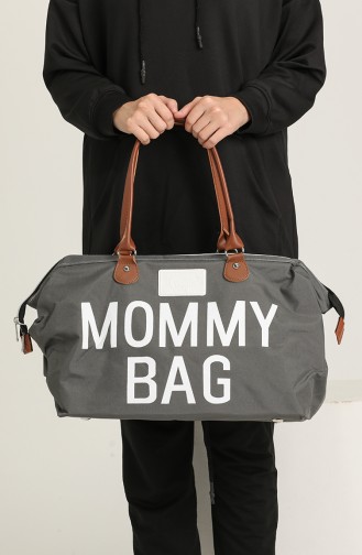 Mommy Anne Bebek Bakım Çantası 0013-07 Gri