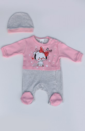Candypink Baby Overall 5004-02