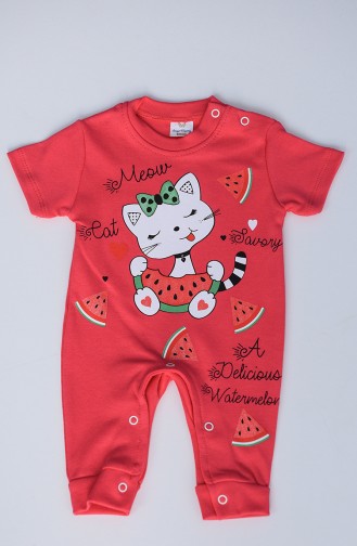 Fuchsia Baby Overalls 5005-02