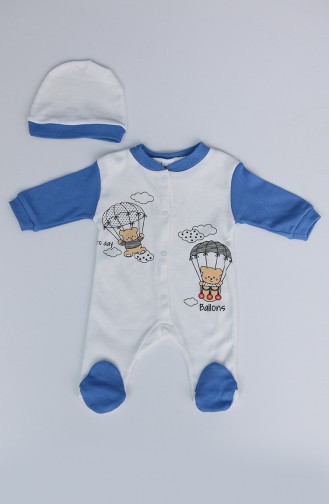 Blue Baby Overall 5017-02