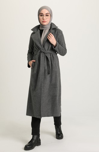 Belted Fleece Cap 8404-03 Gray 8404-03