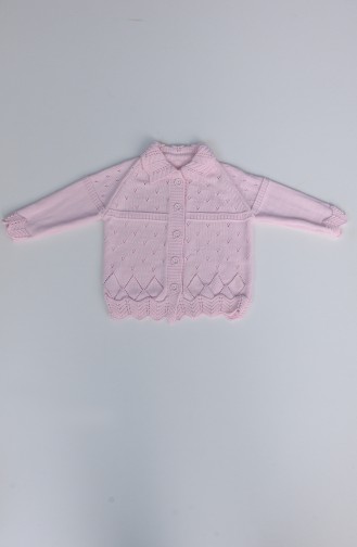 Gilet Bébé et Enfant Rose 7000-02