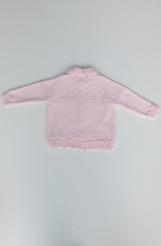 Gilet Bébé et Enfant Rose 7000-02