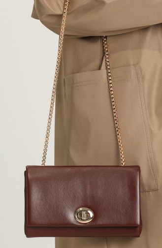 Claret red Shoulder Bag 5002-17
