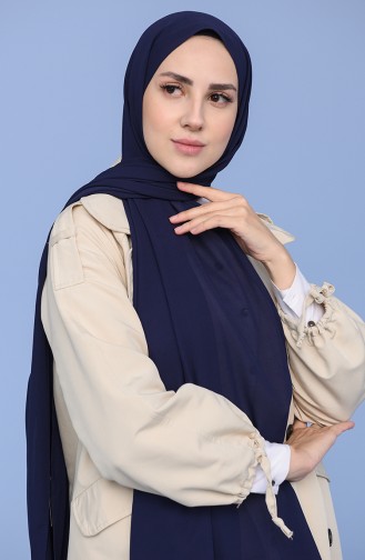 Navy Blue Shawl 10006-08