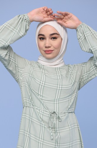 Robe Hijab Blanc 1058-04