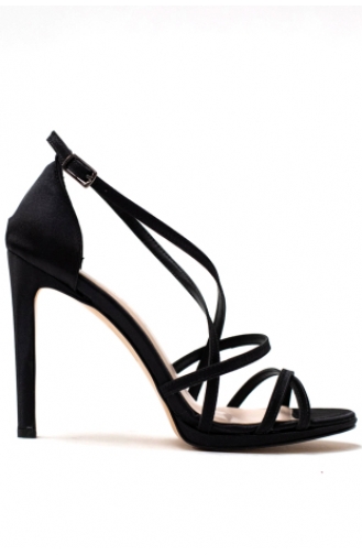 Black High-Heel Shoes 464-01
