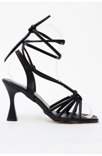 Chaussures a Talons Noir 029-01