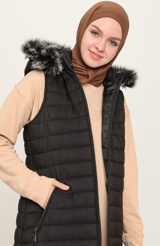 Schwarz Strickjacke 513621-01