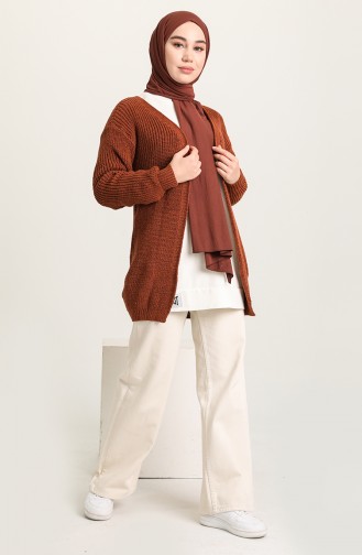 Brown Cardigans 055523-10