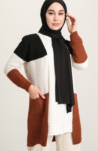 Brown Cardigans 055524-05