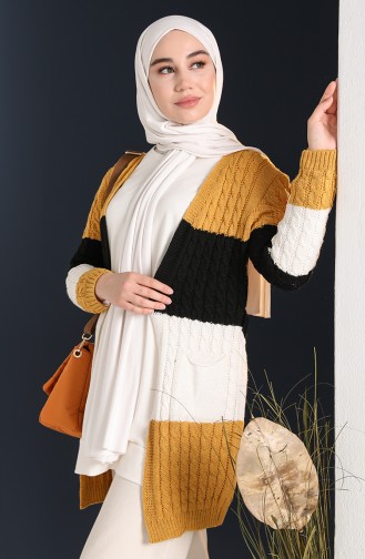 Mustard Vest 055524A-08